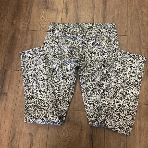 JUICY COUTURE SKINNY ANIMAL PRINTS IN BLACK AND WHITE COLOUR IN SIZE 28 - Picture 7 of 10